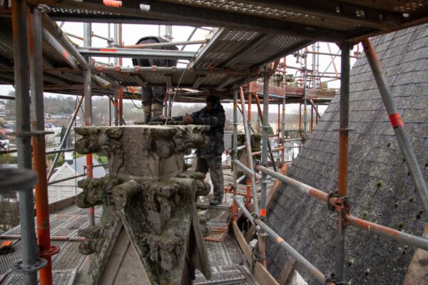De basiliek van Meerssen restauratie Coppes Bouwbedrijf